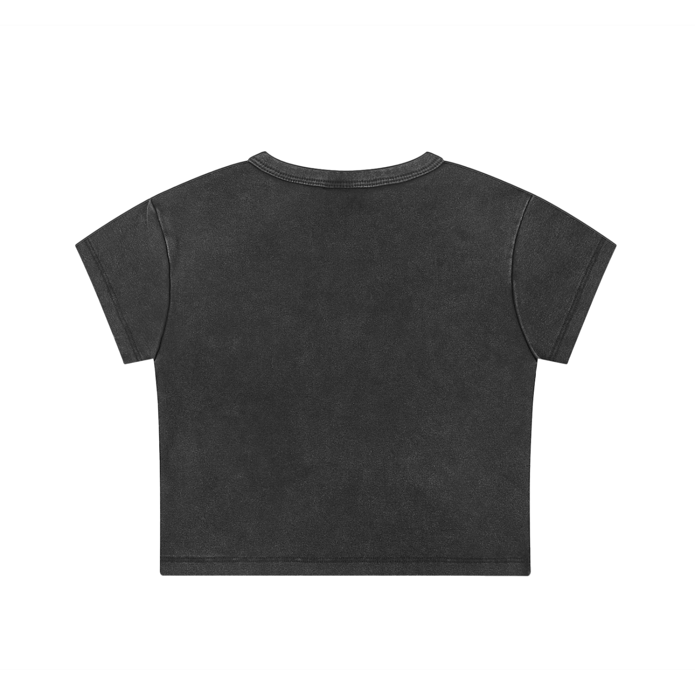 Y2K Snow Washed Crop Top