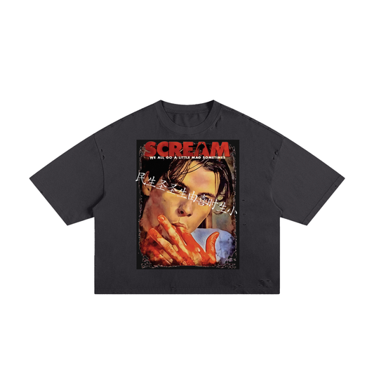 Scream Boxy Tee